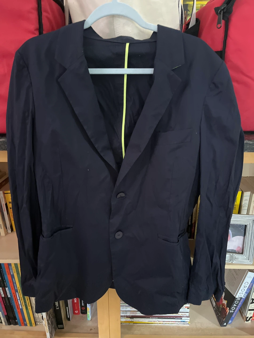 Eduardo Rivera Navy Blazer - Size 52
