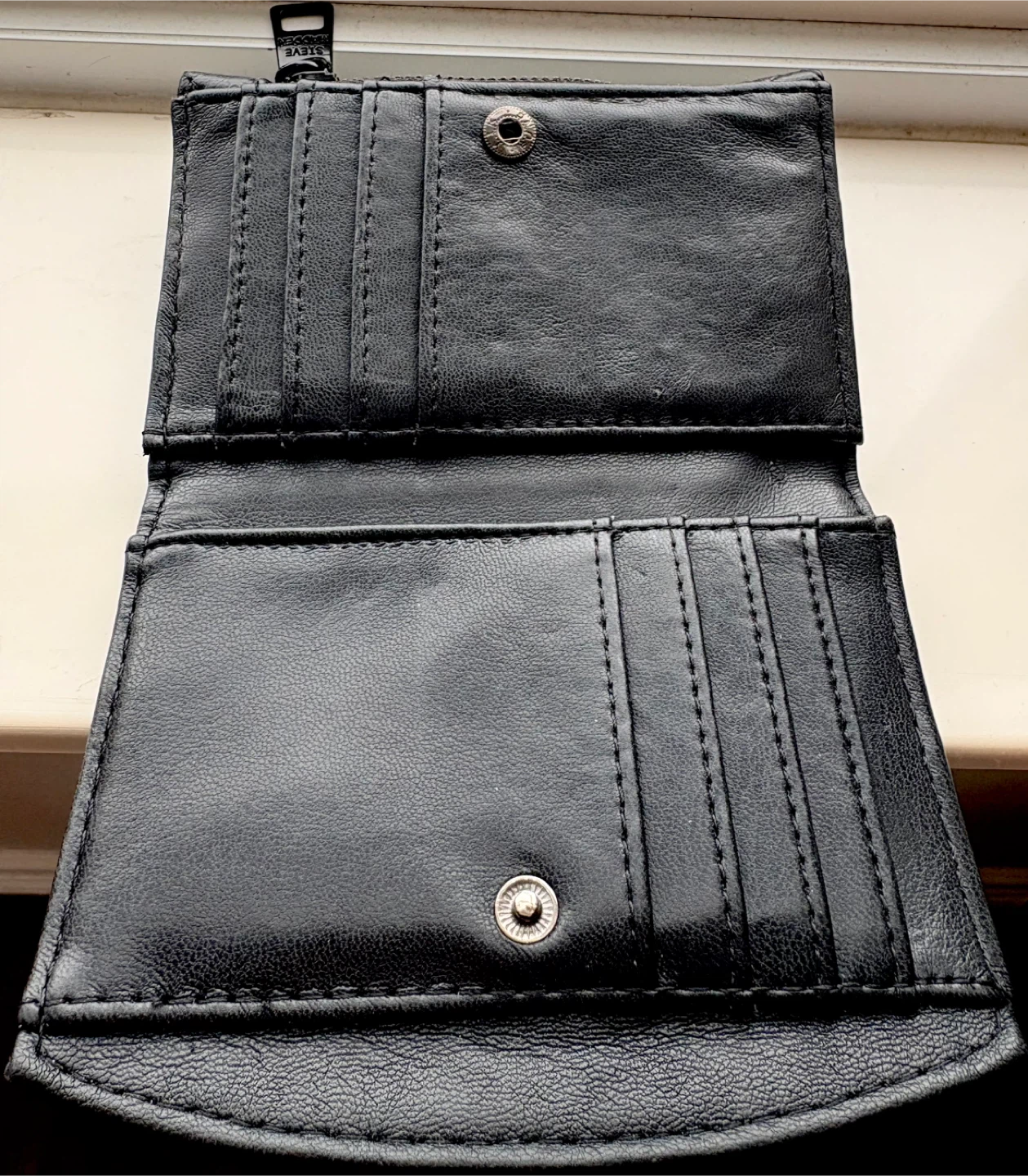 🥕Steve Madden Black Quilted Wallet - photo 2