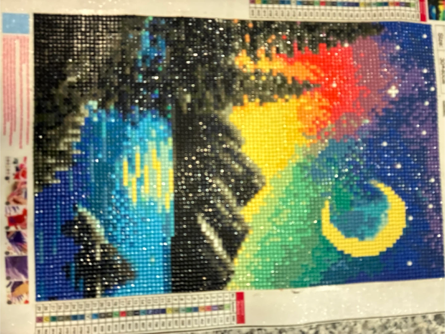 Diamond Painting Kit - Abstract Celestial Landscape