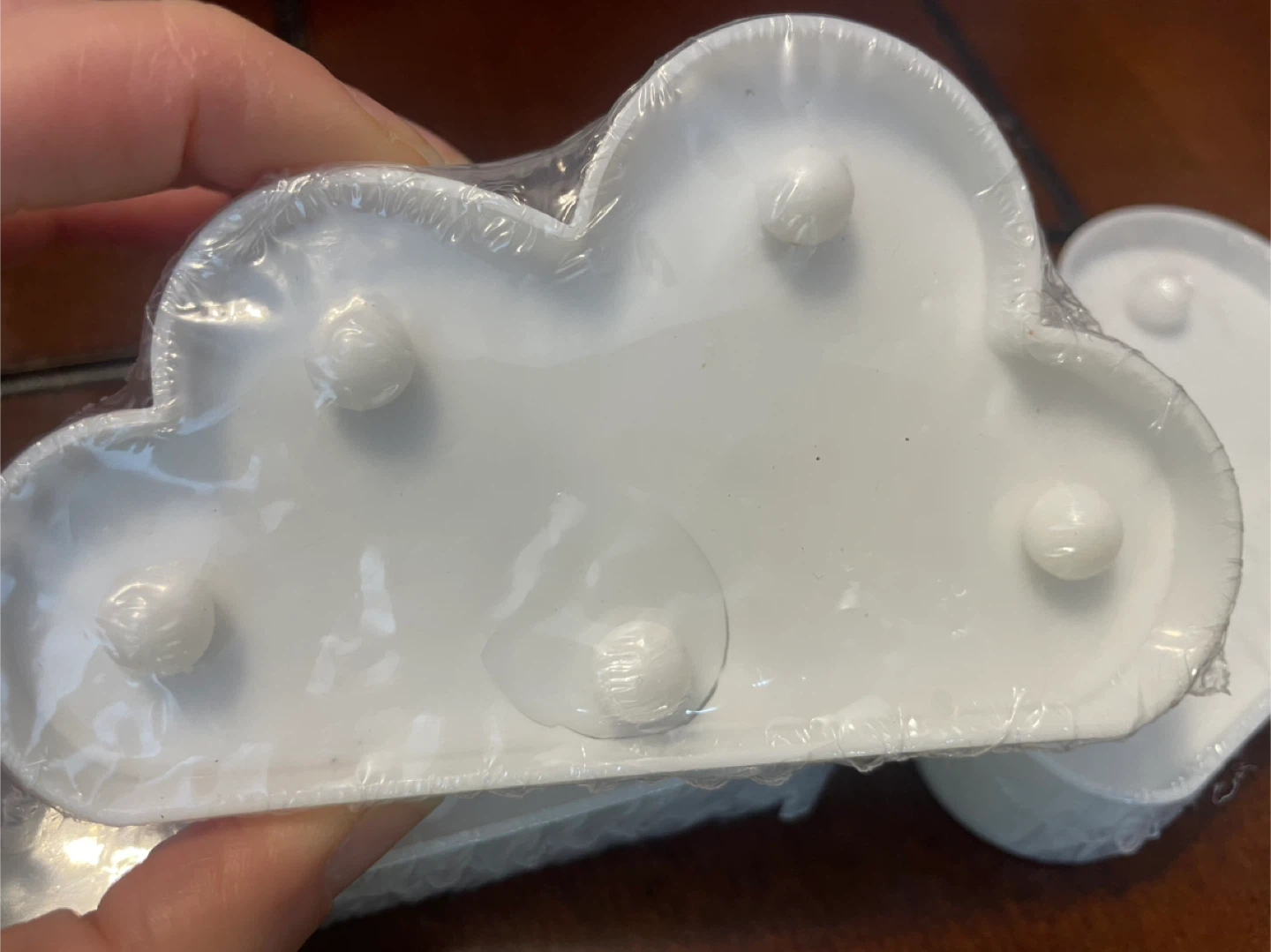 NEW! 3 Cloud Shaped LED Night Lights - photo 3