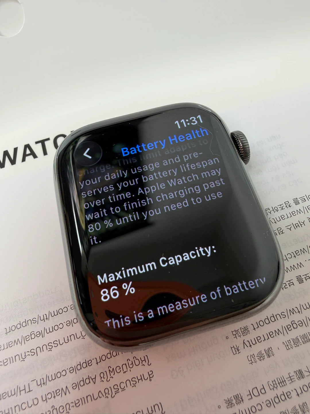Apple Watch Series 8 (GPS + Cell) 45mm Graphite Stainless Steel - photo 5