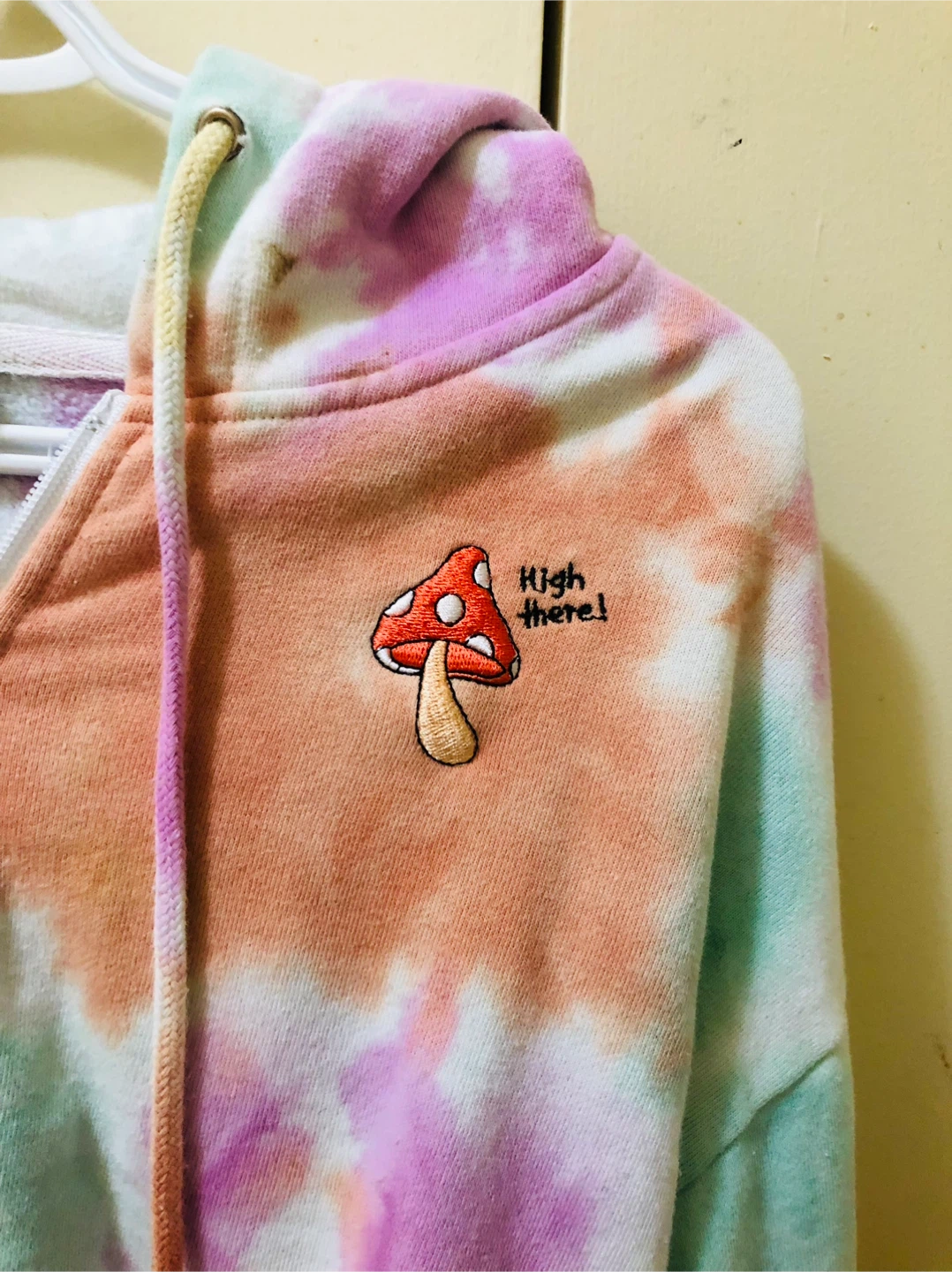Jac Vanek Tie Dye Cropped Hoodie - photo 5
