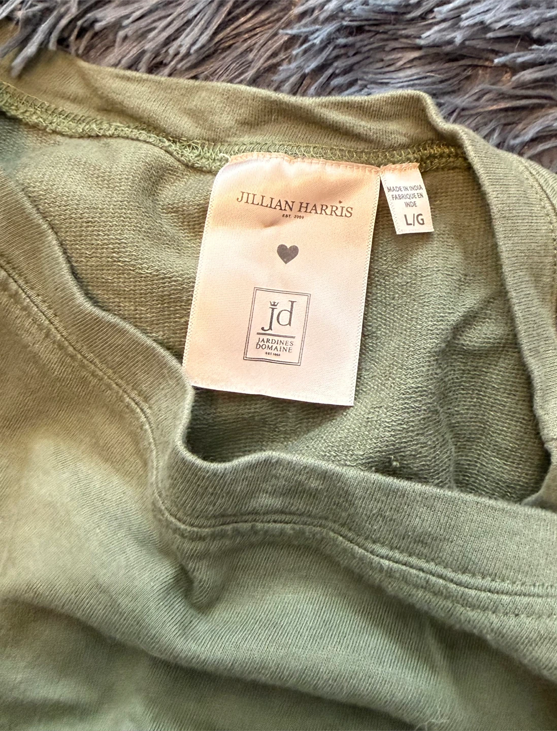 Jillian Harris Olive Green Babydoll Dress L/G, $10 - photo 3