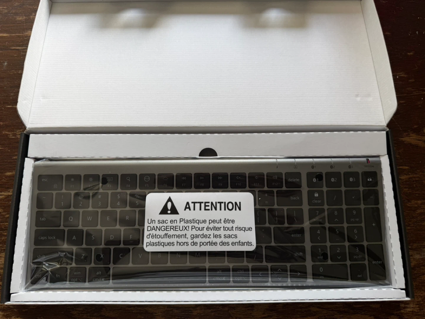 iClever Wireless Keyboard - Backlit, 3-Device Switching - photo 2
