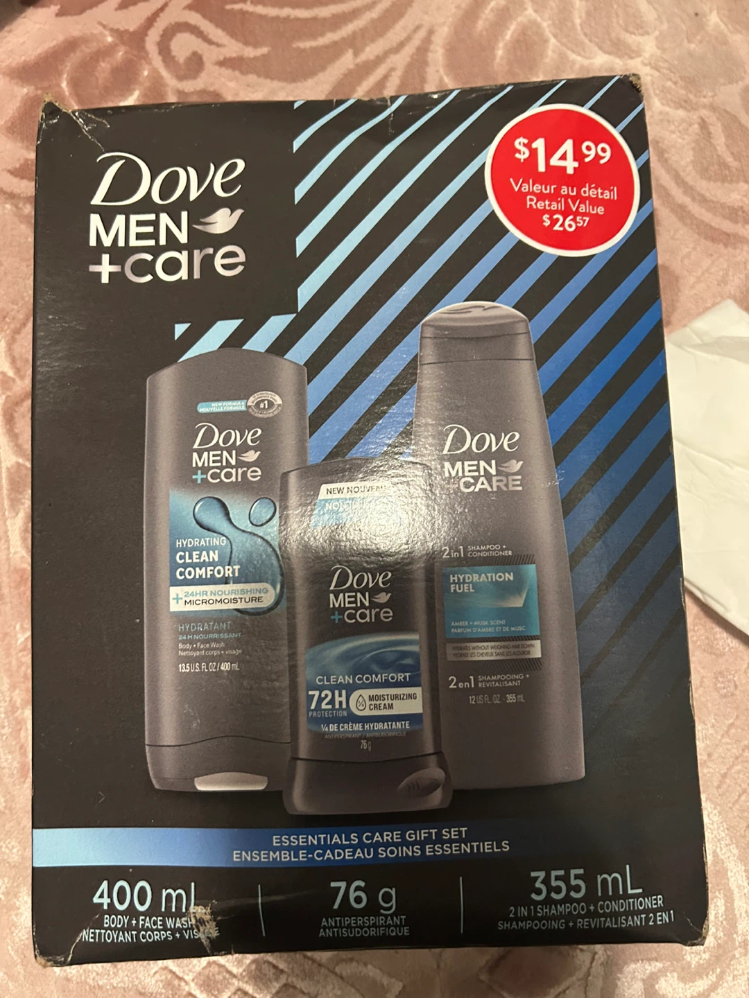 Dove Men + Care Essentials Care Gift Set