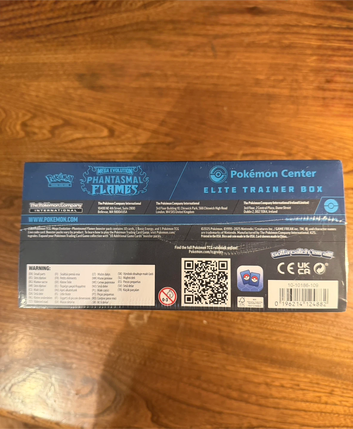 Pokemon Center Phantasmal Flames ETB (Small Dent) - photo 5