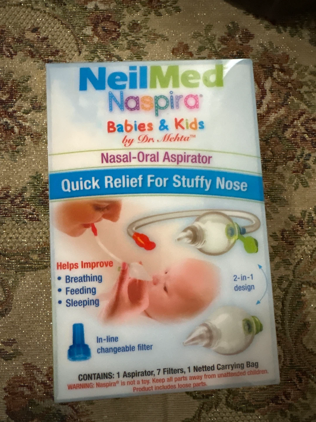 NeilMed Naspira Nasal-Oral Aspirator for Babies & Kids - photo 2