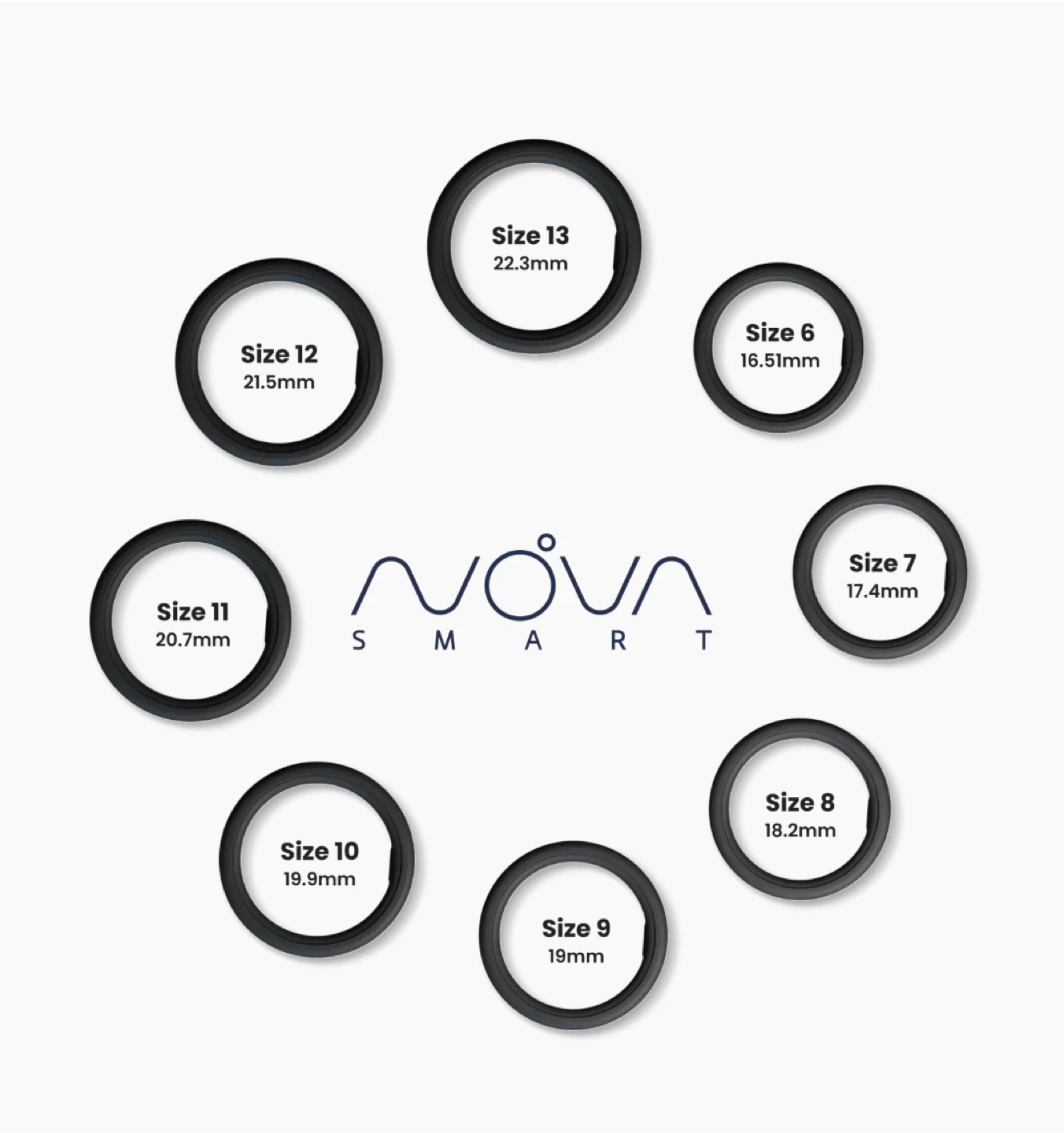 Nova Ring Crystal Smart Ring size US9 - photo 5