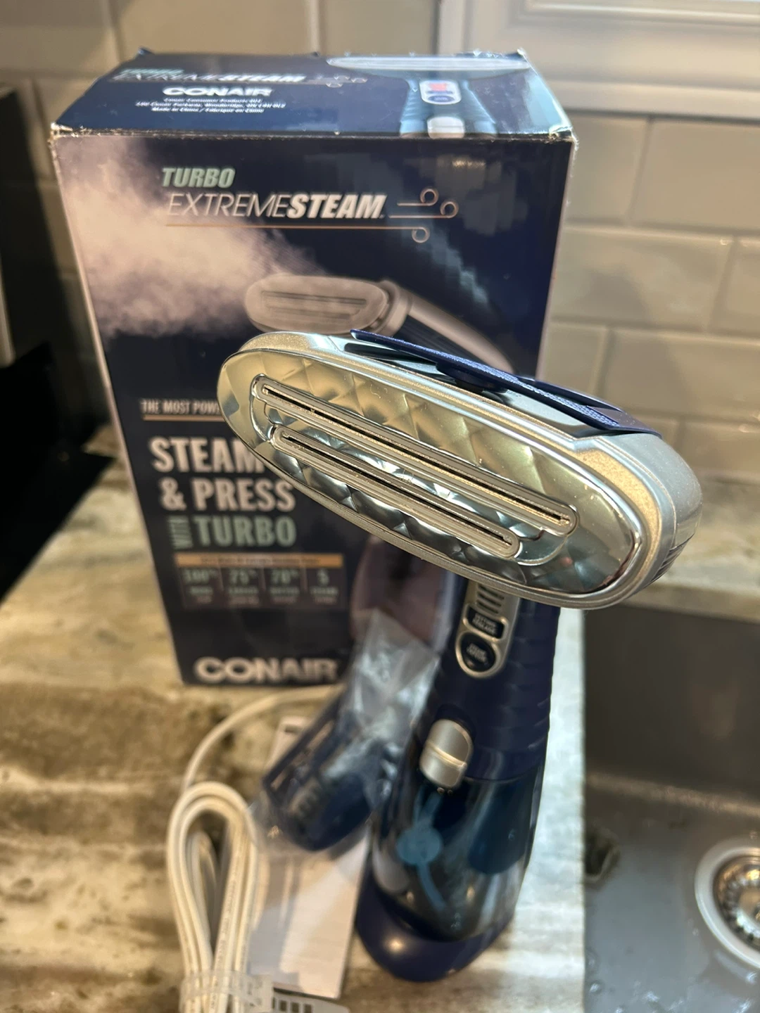 Conair Turbo Extreme Steam Handheld Steamer - photo 2
