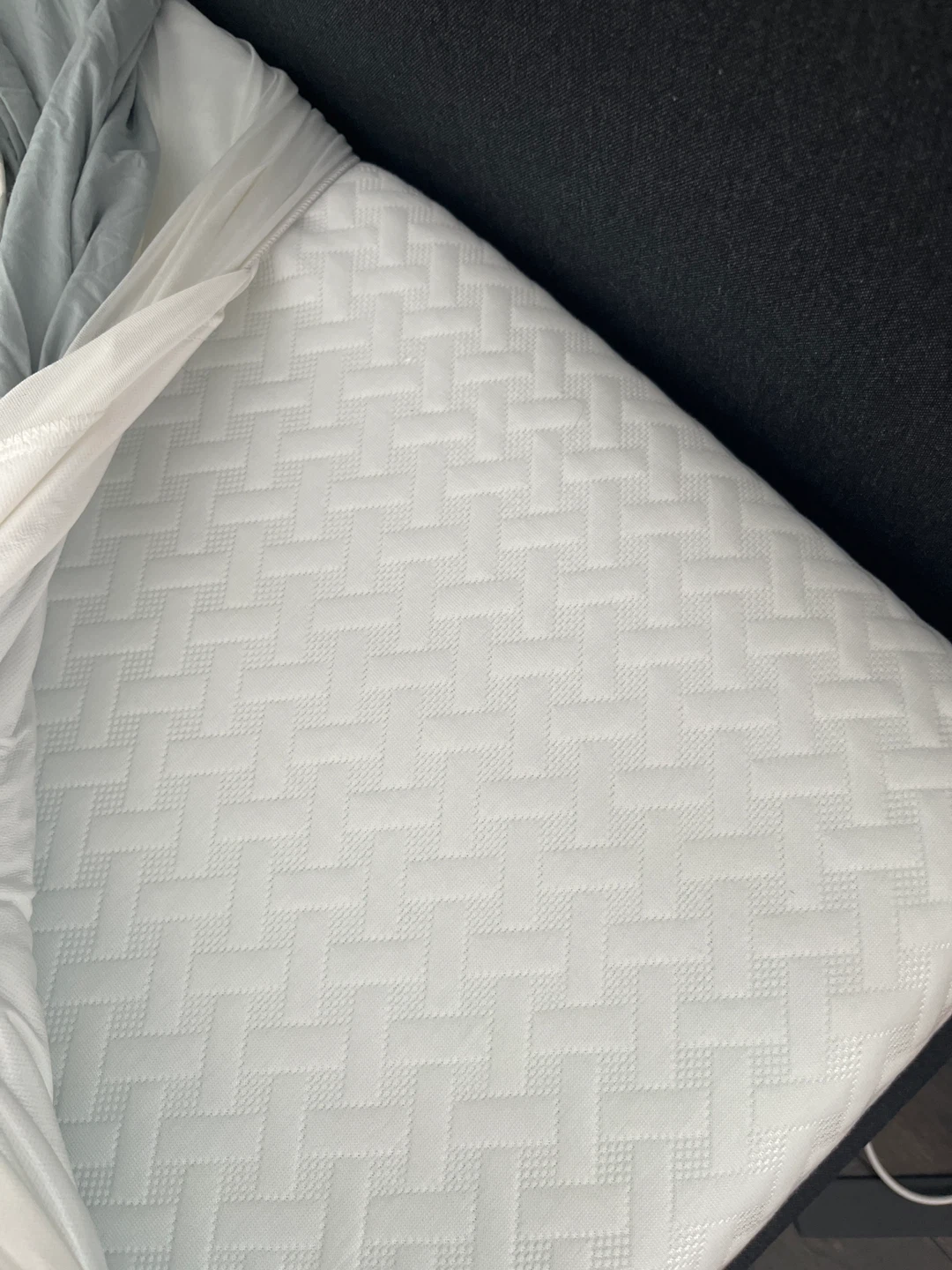 Full (double) bed frame and mattress - photo 2