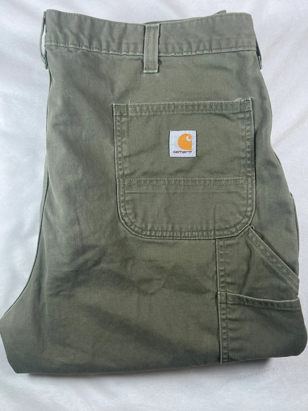Carhartt Relaxed Fit Twill Utility Work Pants - Khaki