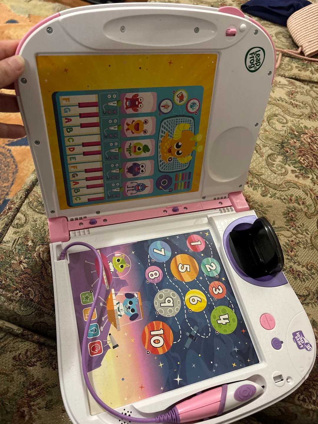 LeapFrog LeapStart 3D Learning System Pink/Purple - photo 2