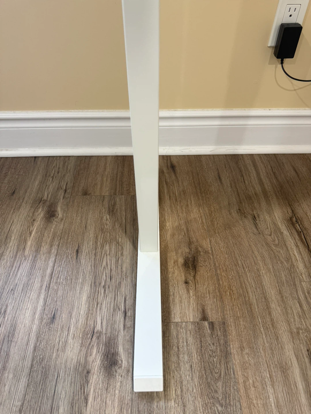 Adjustable Standing Desk with Wood Grain Top - photo 4