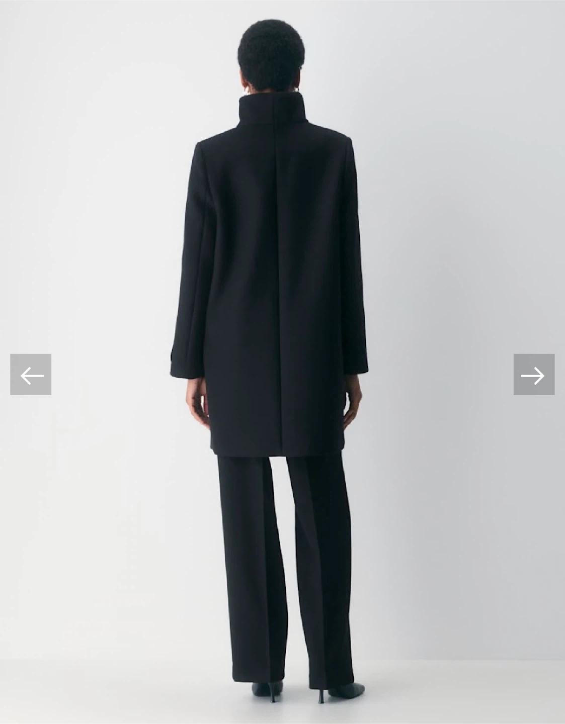 Wilfred Black cocoon coat - photo 2