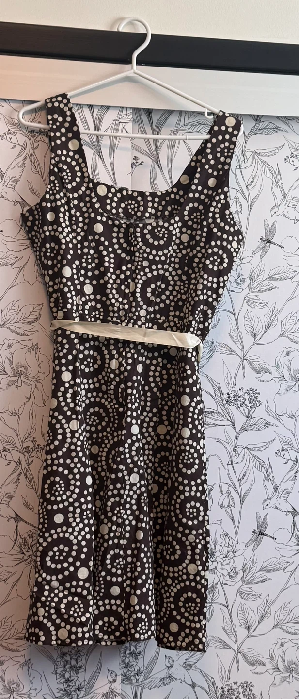 Tradition Brown Polka Dot Dress Size 10, $10 - photo 2