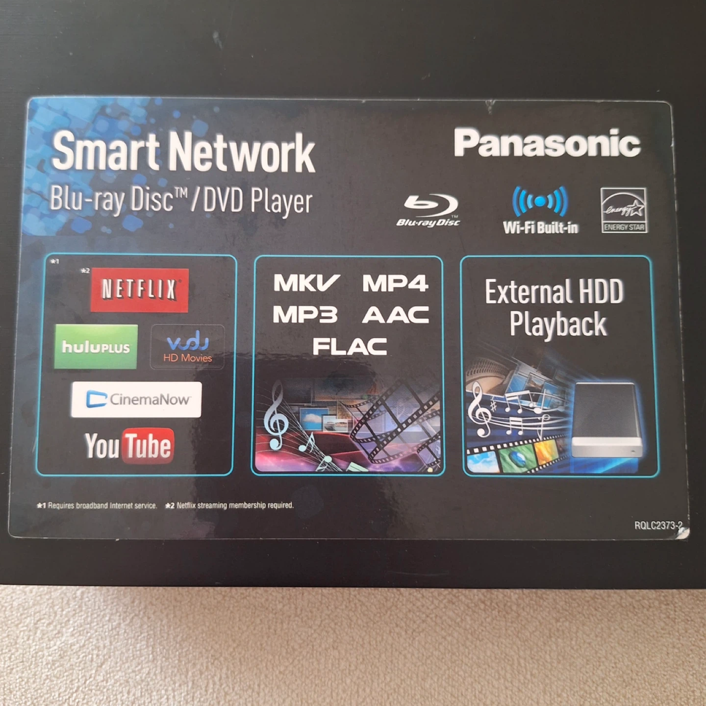 Panasonic Smart Network Blu-ray / DVD Player