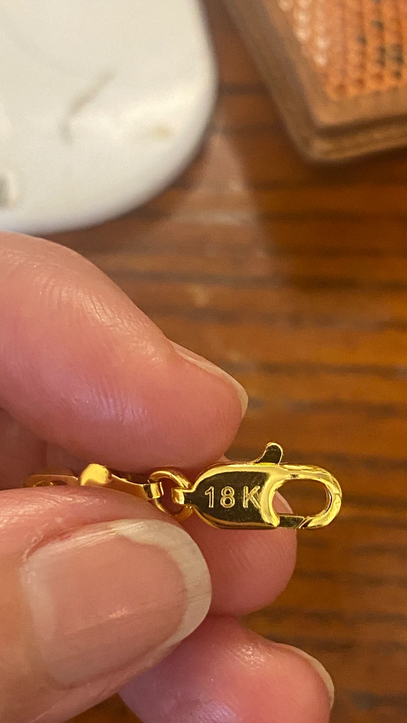 18K Gold Chain Necklace - photo 2