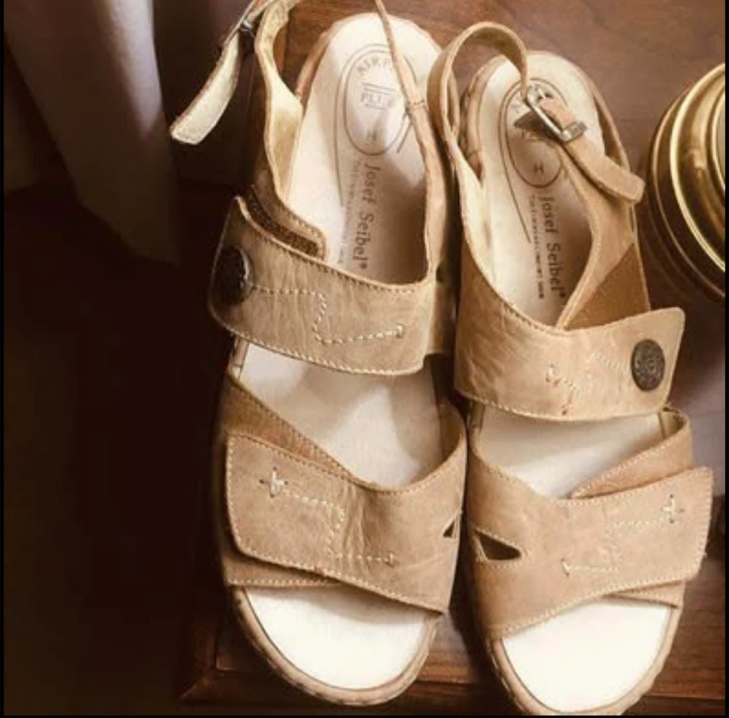 Josef Seibel leather Sandals