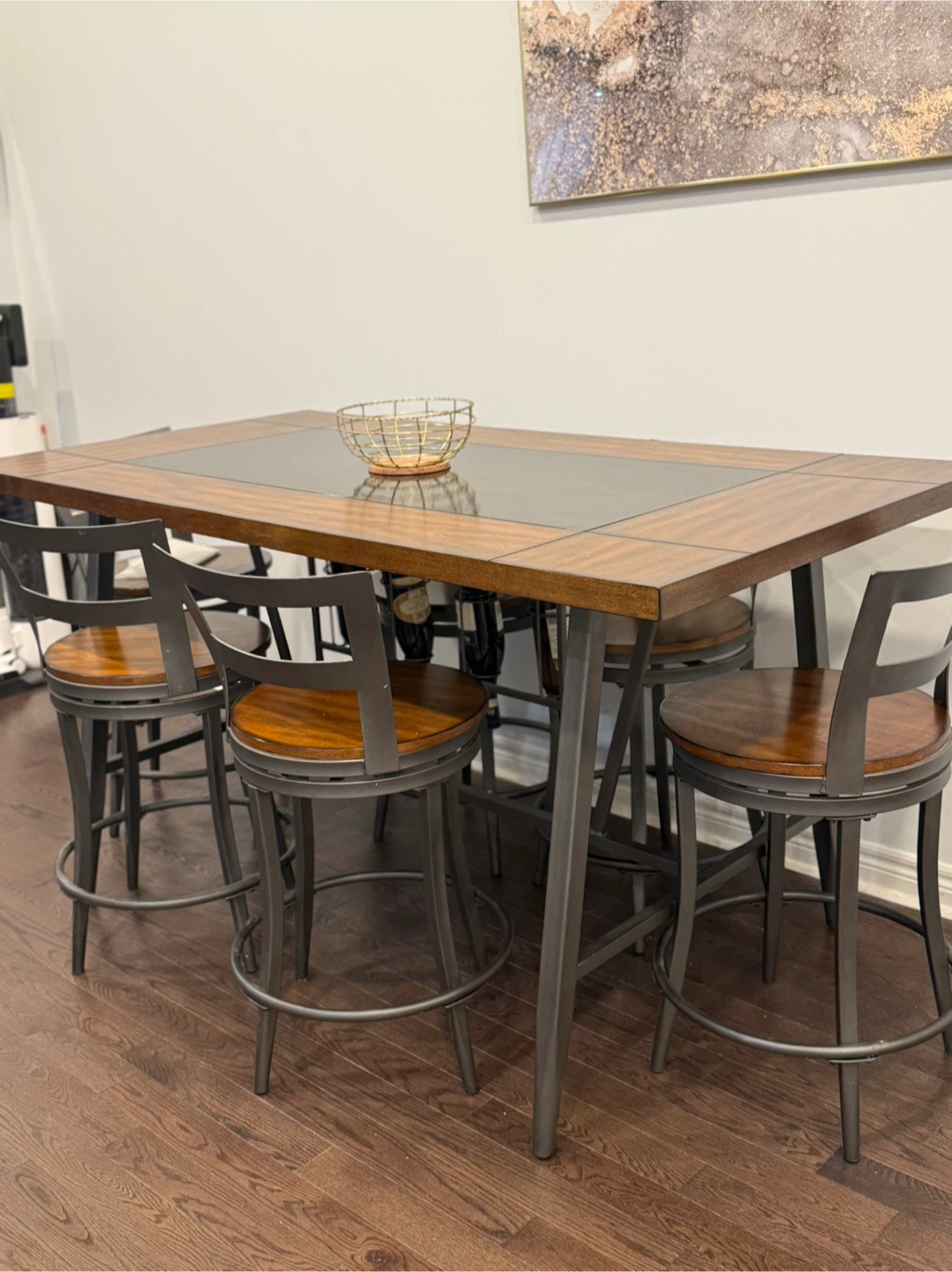 Dining Table with 6 Stools