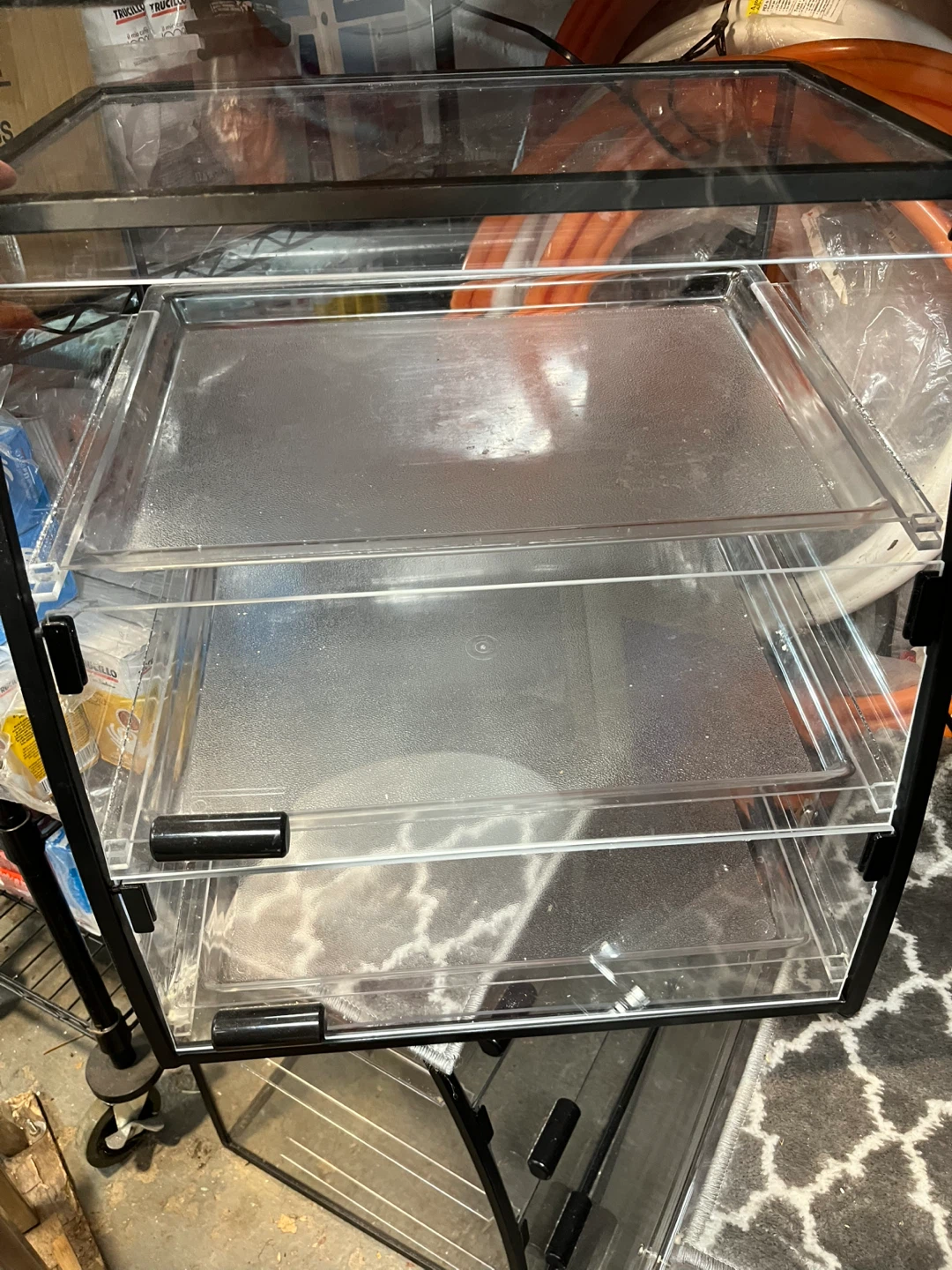 3-Tier Hard Acrylic Display Cases with Black Frame - photo 4