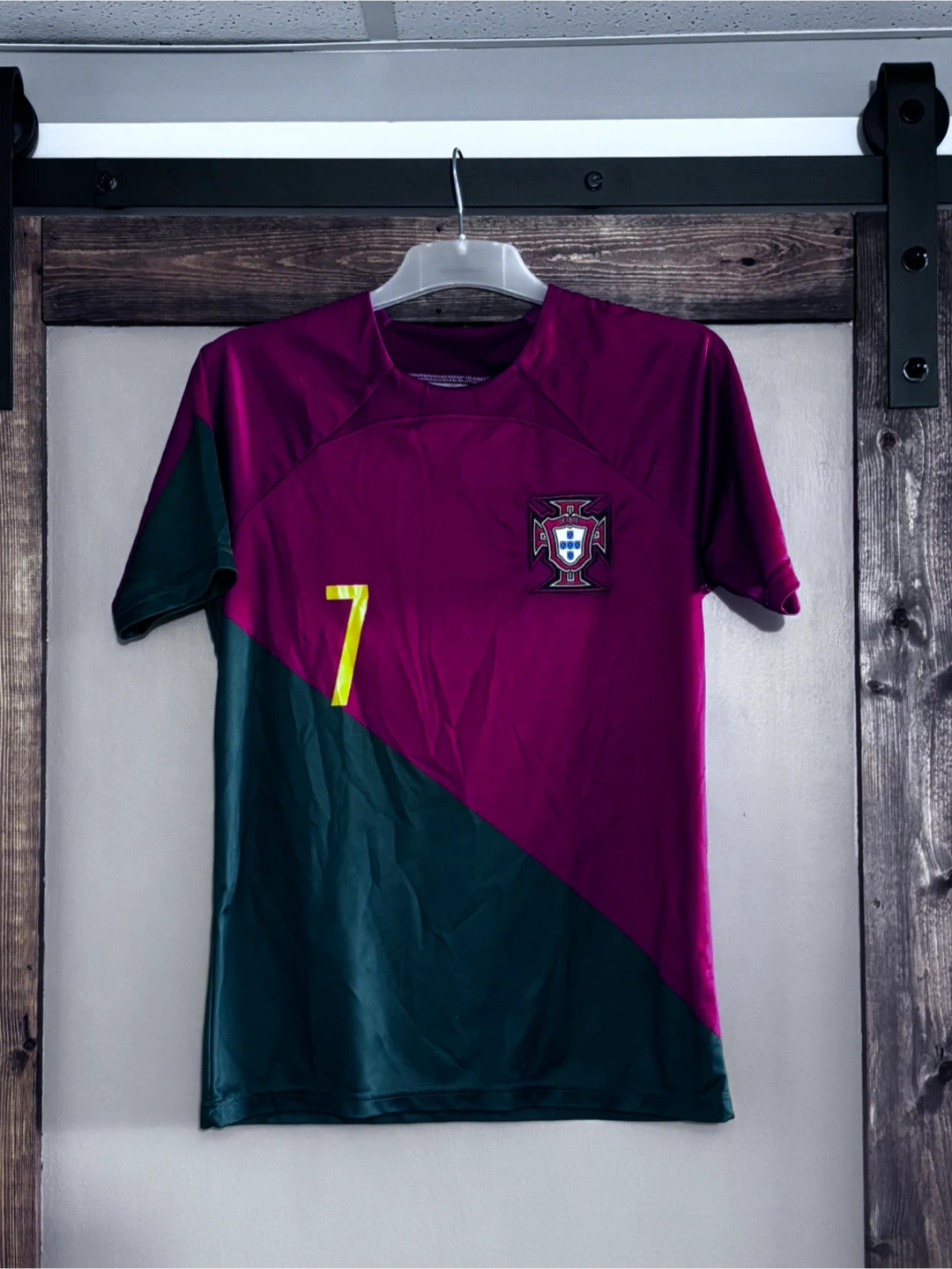 Portugal Football/Soccer Team Ronaldo Jersey (XS)