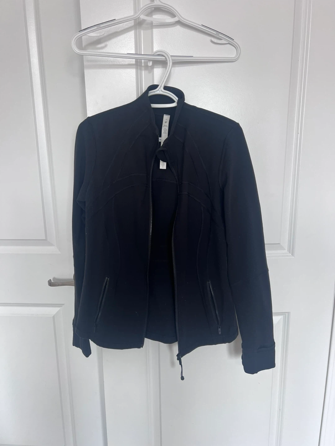 Lululemon Black Zip-Up Jacket Size 10