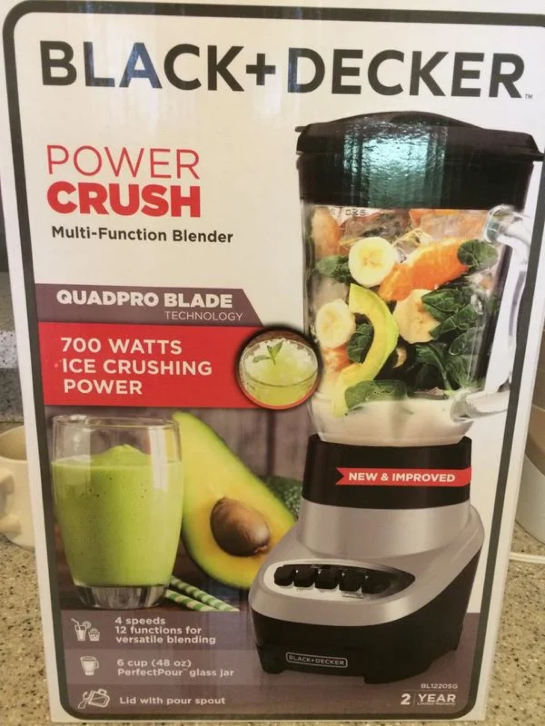 Black+Decker Power Crush Multi-Function Blender