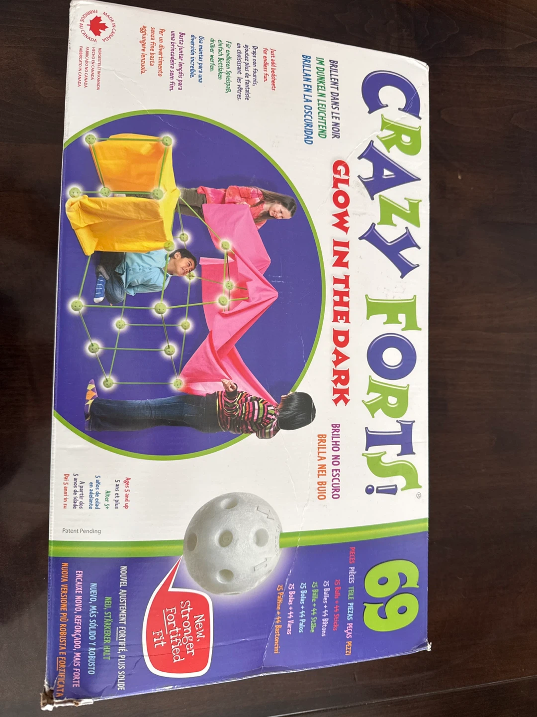 Crazy Forts Glow in the Dark Building Kit