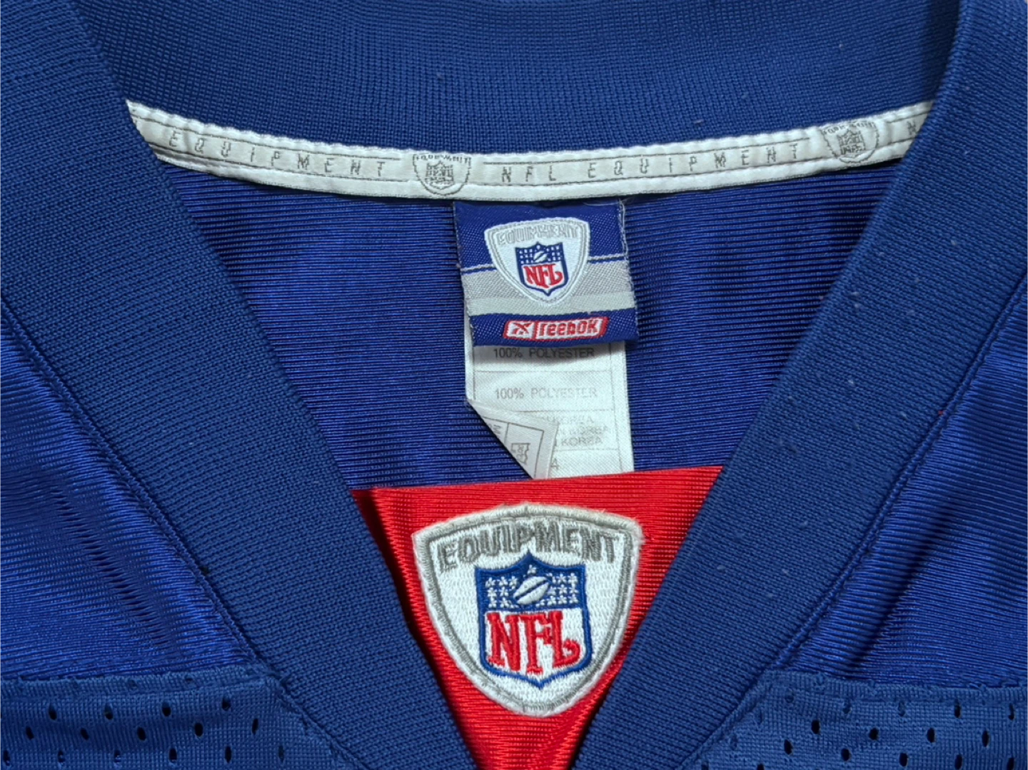 Vintage New York Giants Reebok NFL Jersey #55 Harrington Size 54 - photo 5