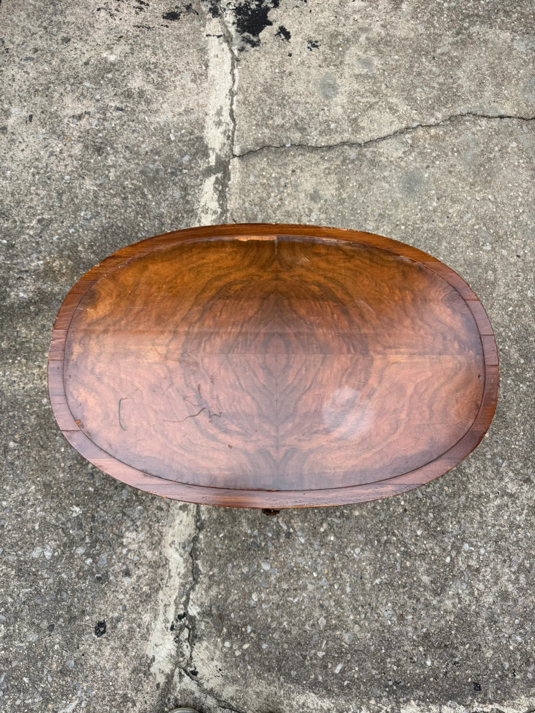 Vintage Wood Accent Table - photo 2