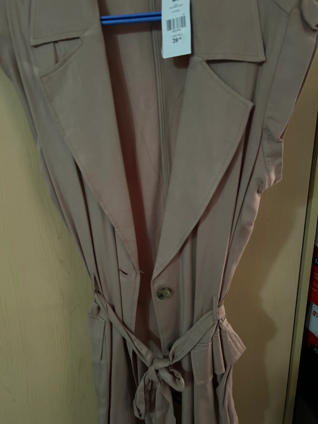 Sleeveless Trench Dress - Size Medium - photo 2