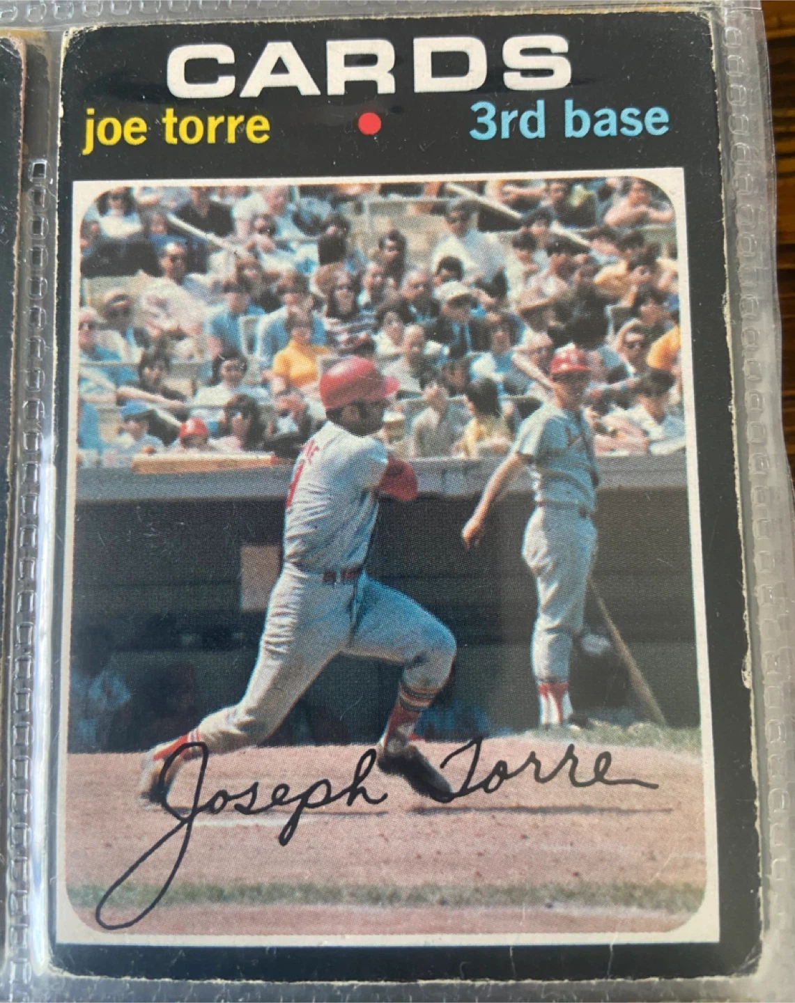 1971–vintage baseball cards. - photo 4