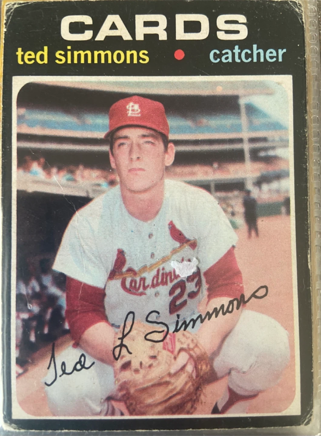 1971–vintage baseball cards. - photo 3
