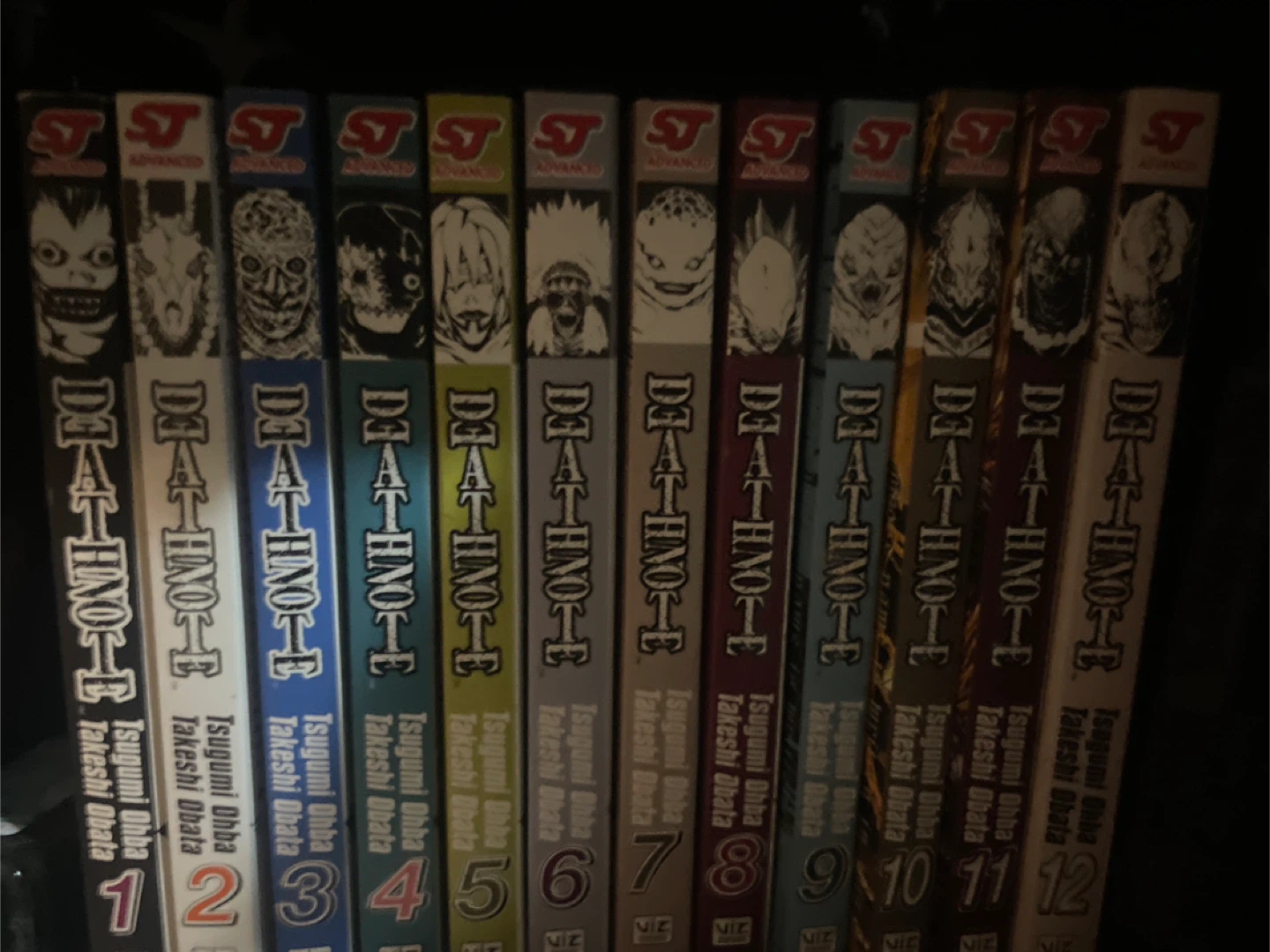 Death Note Manga Volumes 1-12 full set