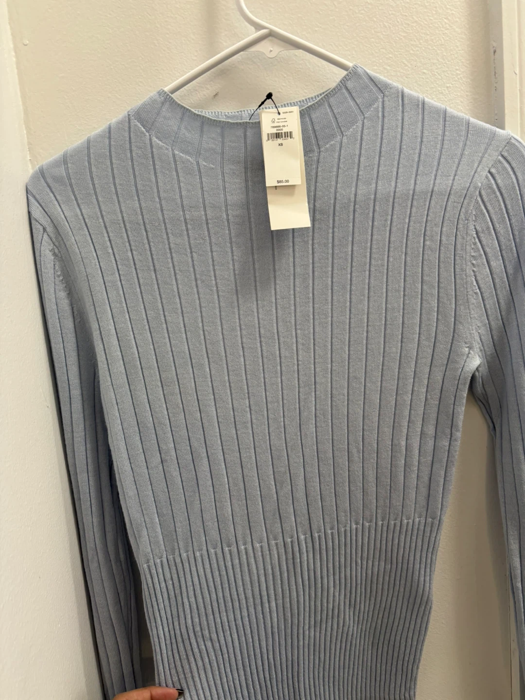 Banana Republic Merino Wool Sweater - Baby Blue - XS - photo 4