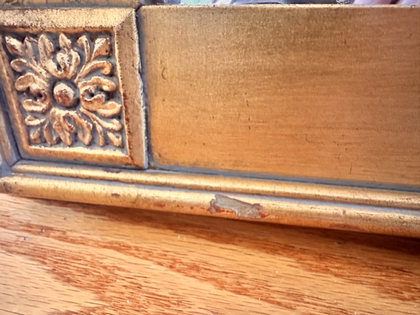 Gold Decorative Wall Mirror - photo 3