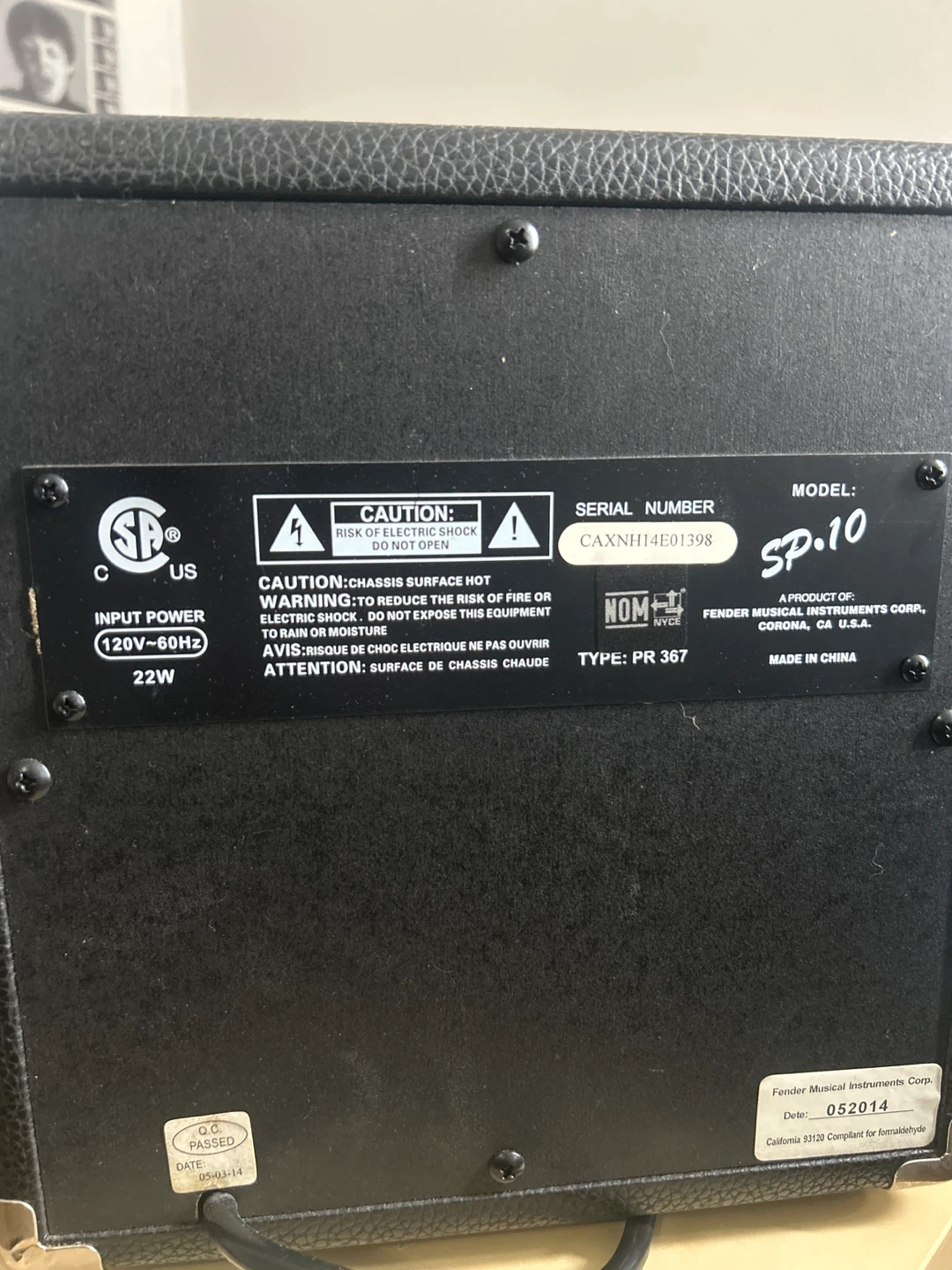 Squier SP-10 Guitar Amplifier - photo 2