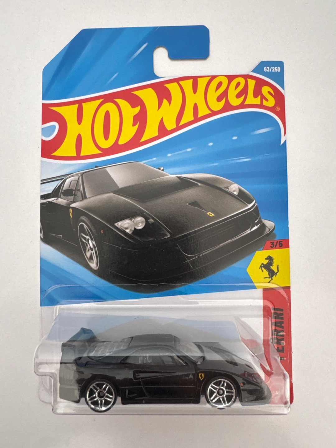 Hot Wheels Ferrari F40 Competizine [Black]
