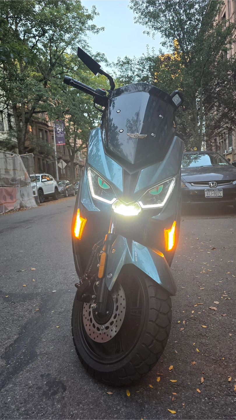 Blue Scooter - photo 5