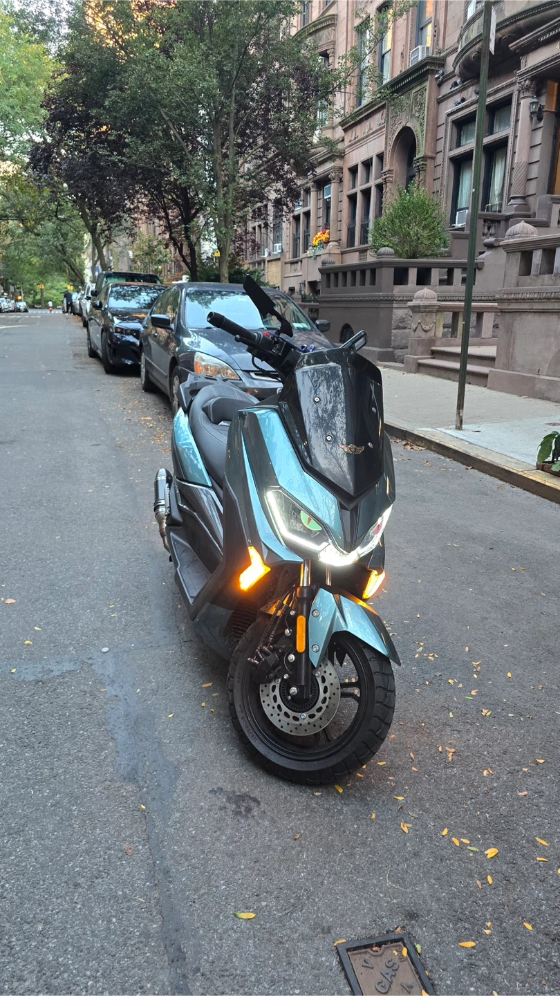 Blue Scooter - photo 3