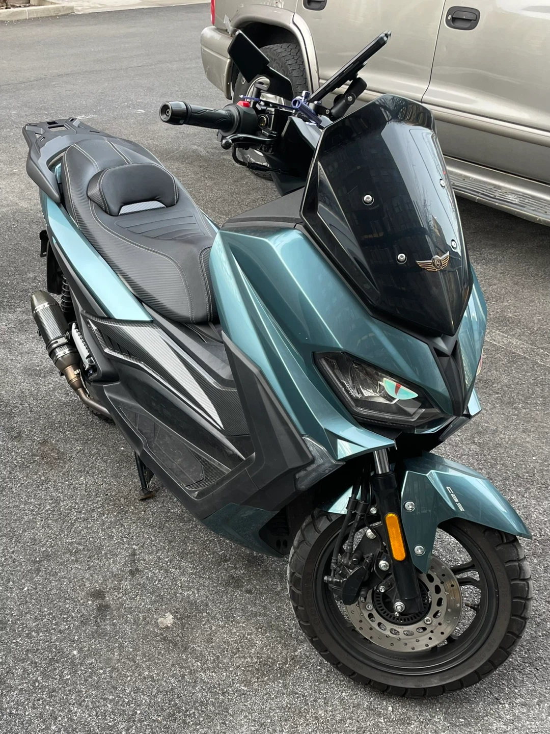 Blue Scooter - photo 2