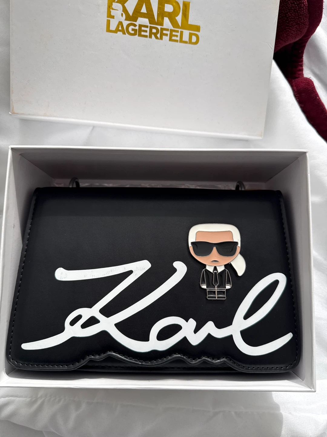 Karl Lagerfeld Black Handbag