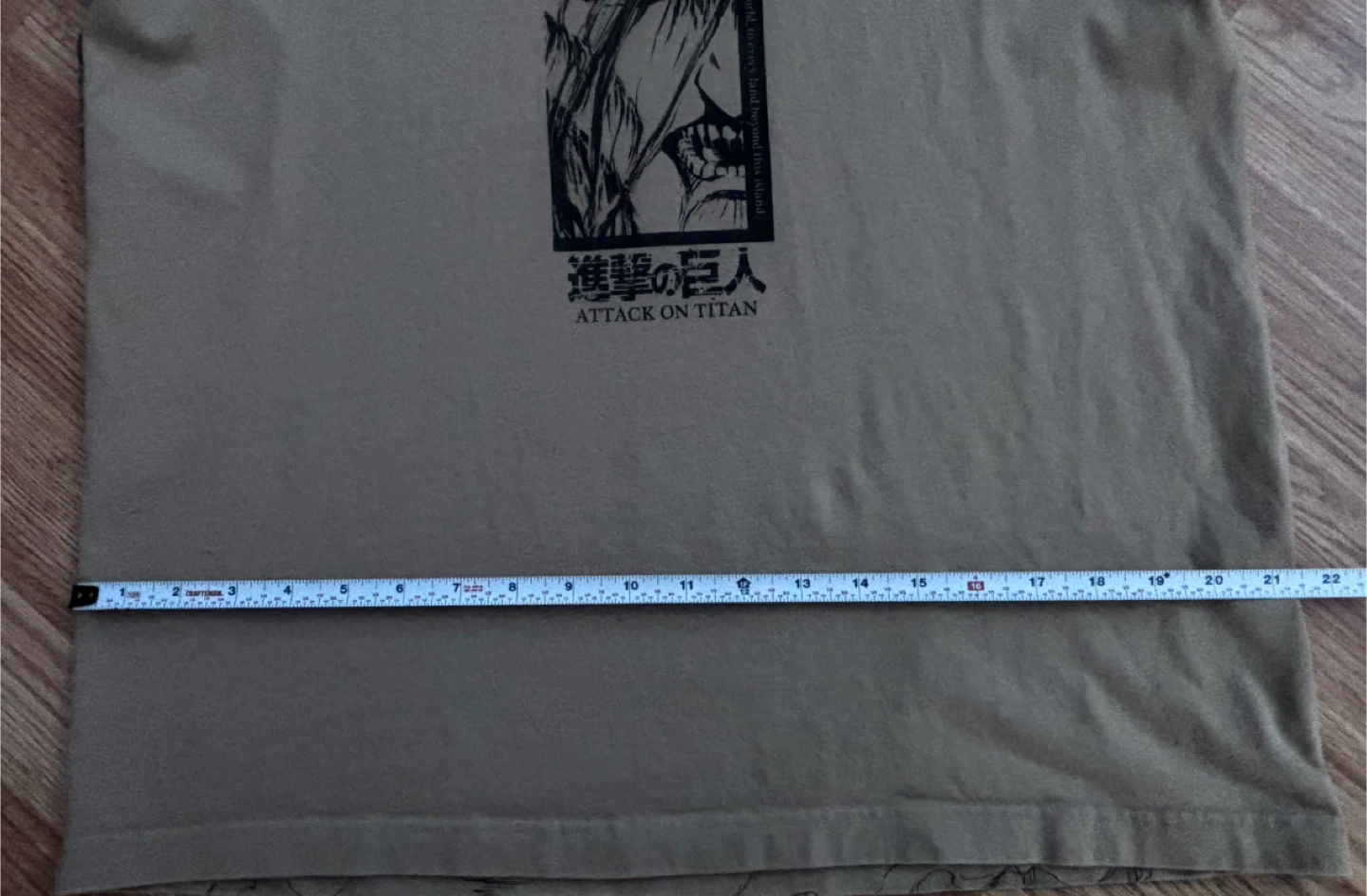 Attack on Titan Graphic T-Shirt (men’s large) - photo 5