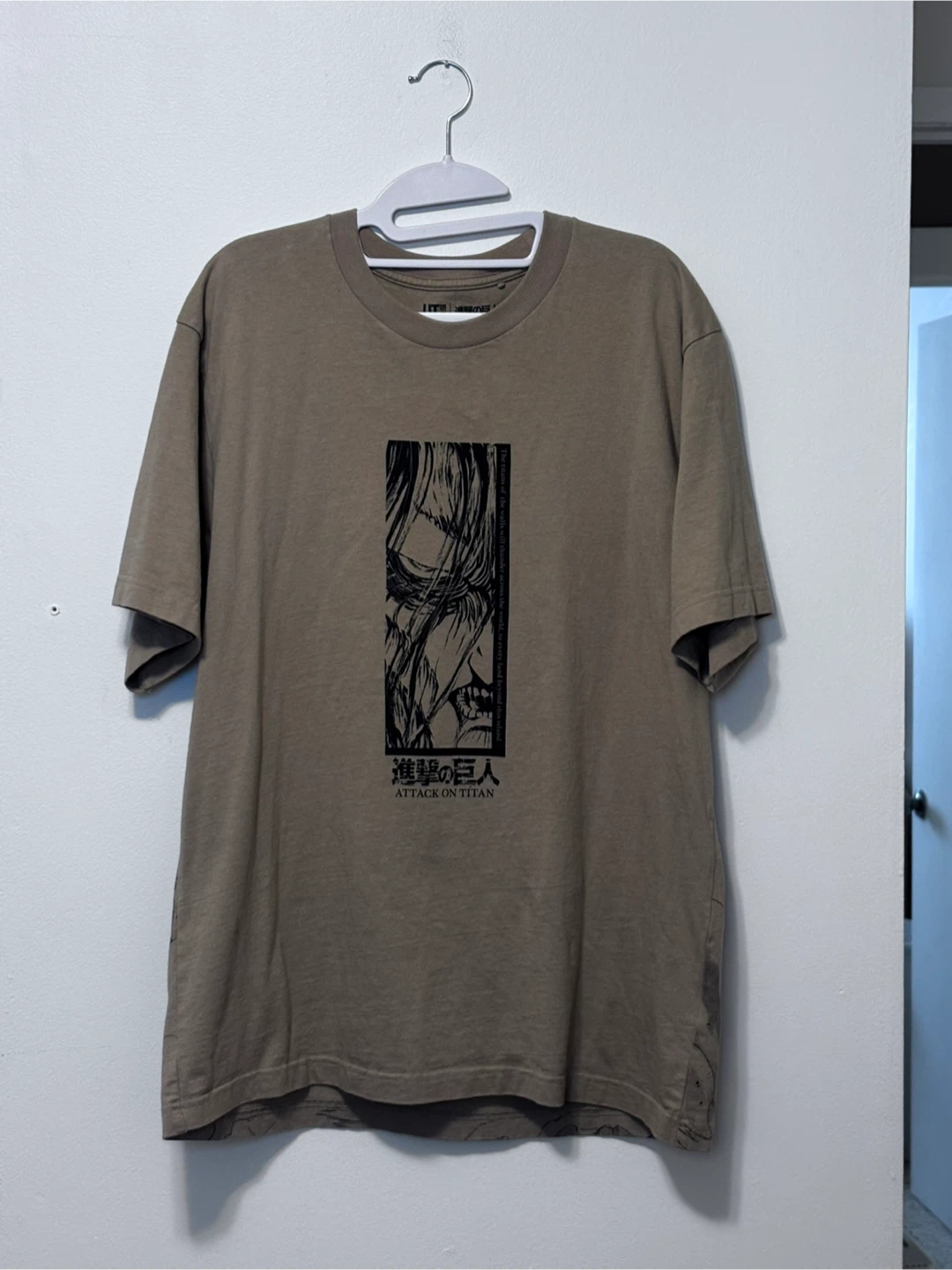 Attack on Titan Graphic T-Shirt (men’s large)