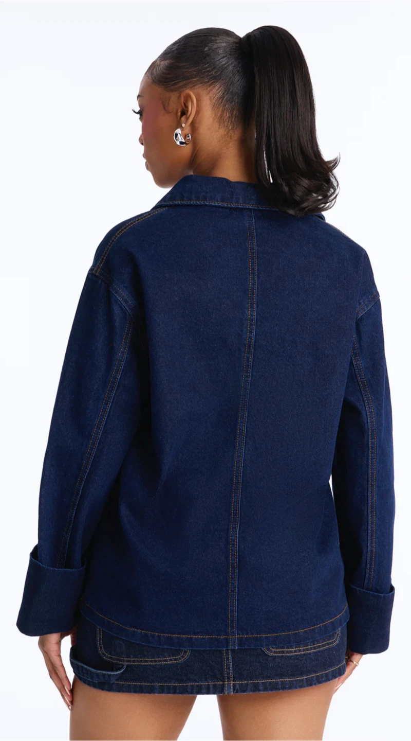 Fashion Nova Women's Denim Top - photo 3