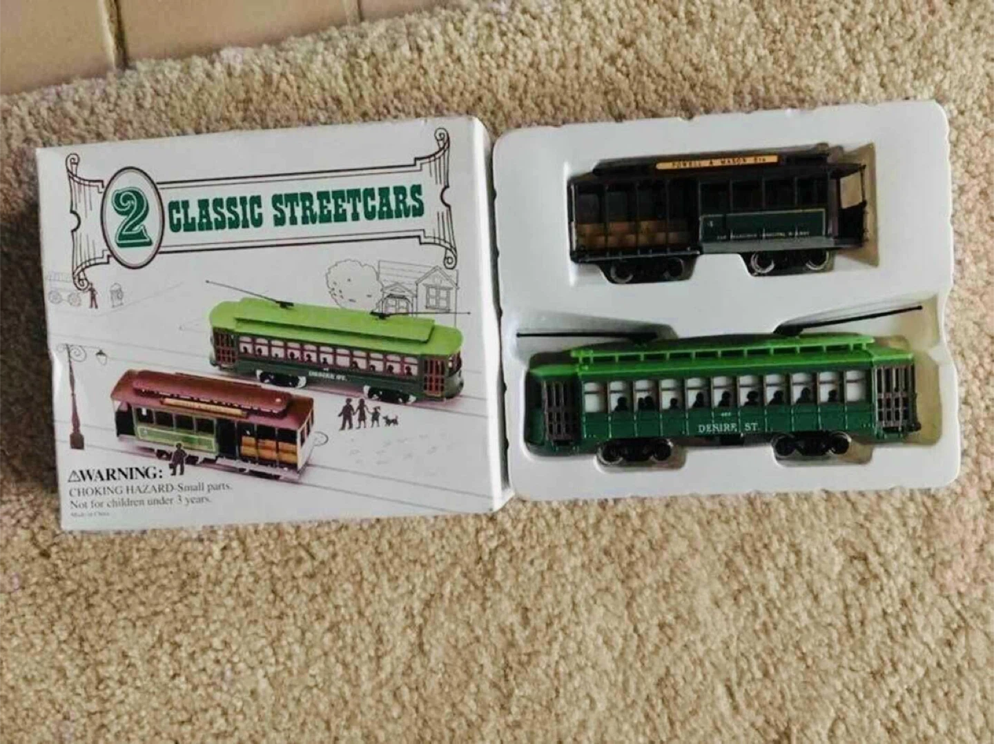 2 NEW Classic Streetcar Models