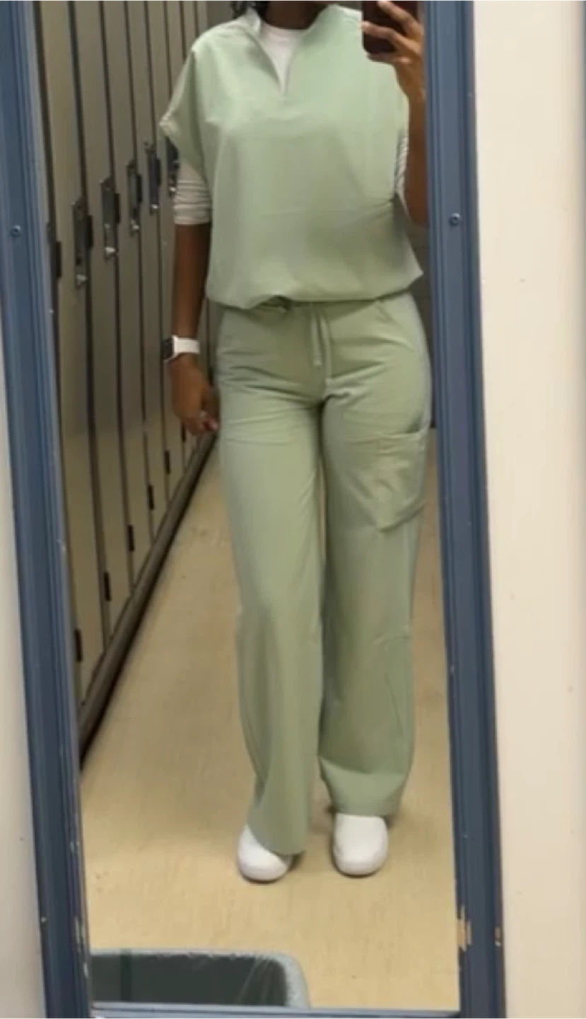 Light Green Scrub top - photo 2