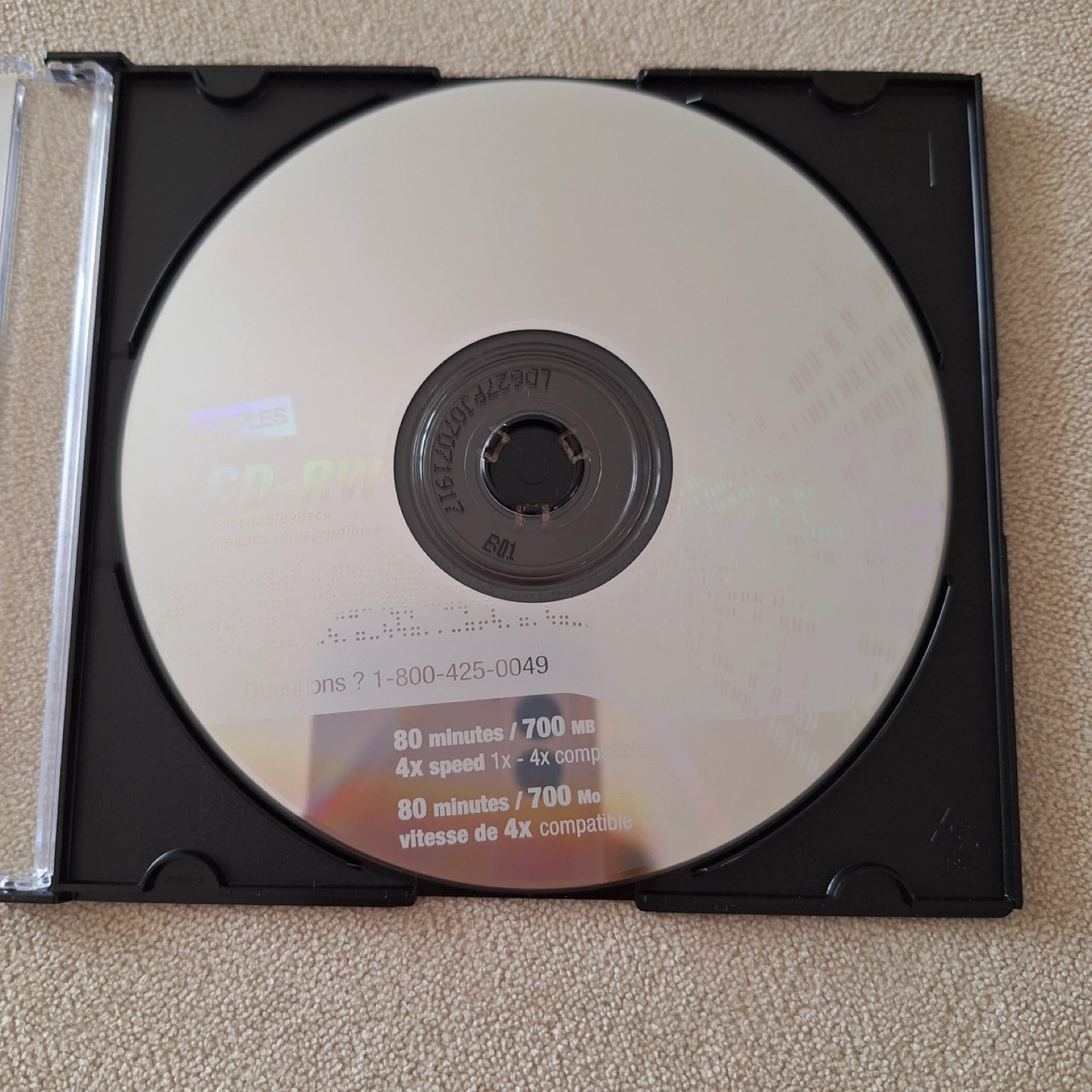 Staples CD-RW Rewritable Discs (10 Pack) - photo 4
