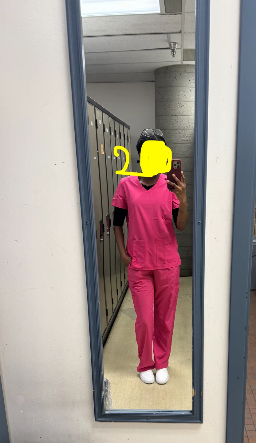 Pink Scrub Set