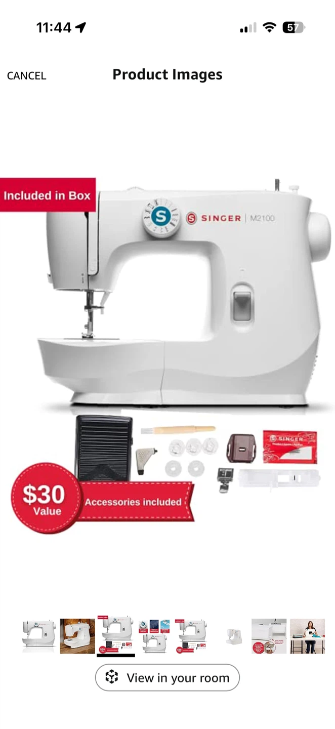 Singer M2100 Sewing Machine - photo 4